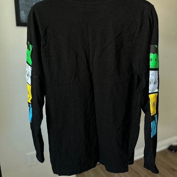 Hunter X Hunter Characters Long Sleeve Crew Neck Hypland - Picture 2 of 3
